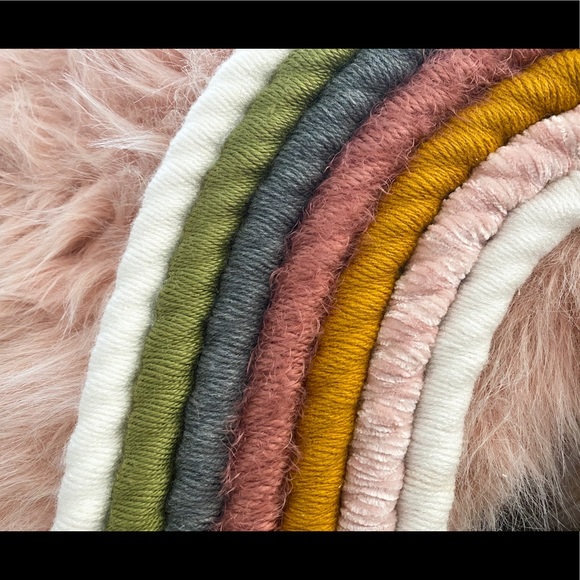 XL Handmade Hanging Rainbow Wall Art - Picture 3 of 4